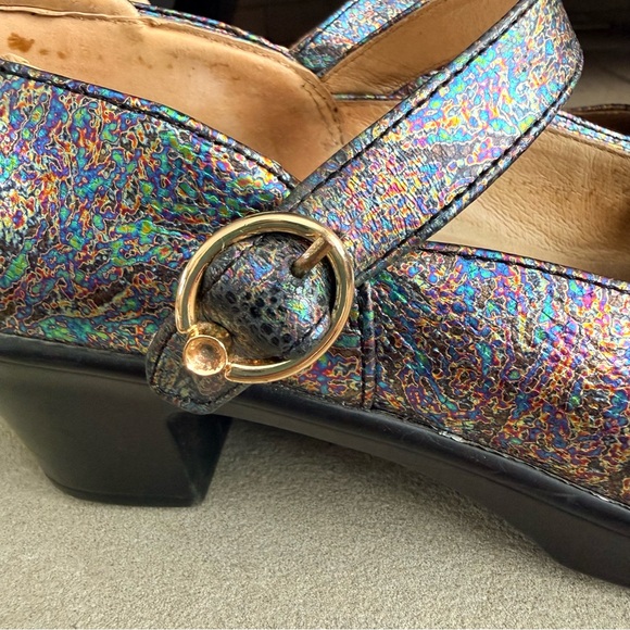 Alegria Multicolor Sparkle Mary Jane Shoes size 39 (9-9.5) - Picture 5 of 9